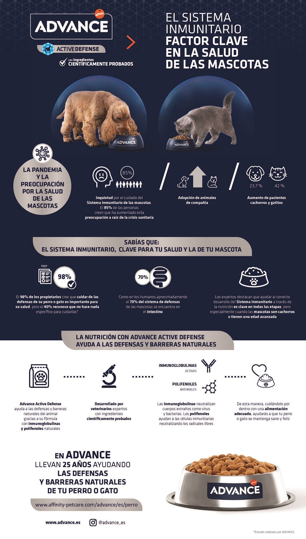 Foto de Infografía sobre el sistema inmunitario de las mascotas